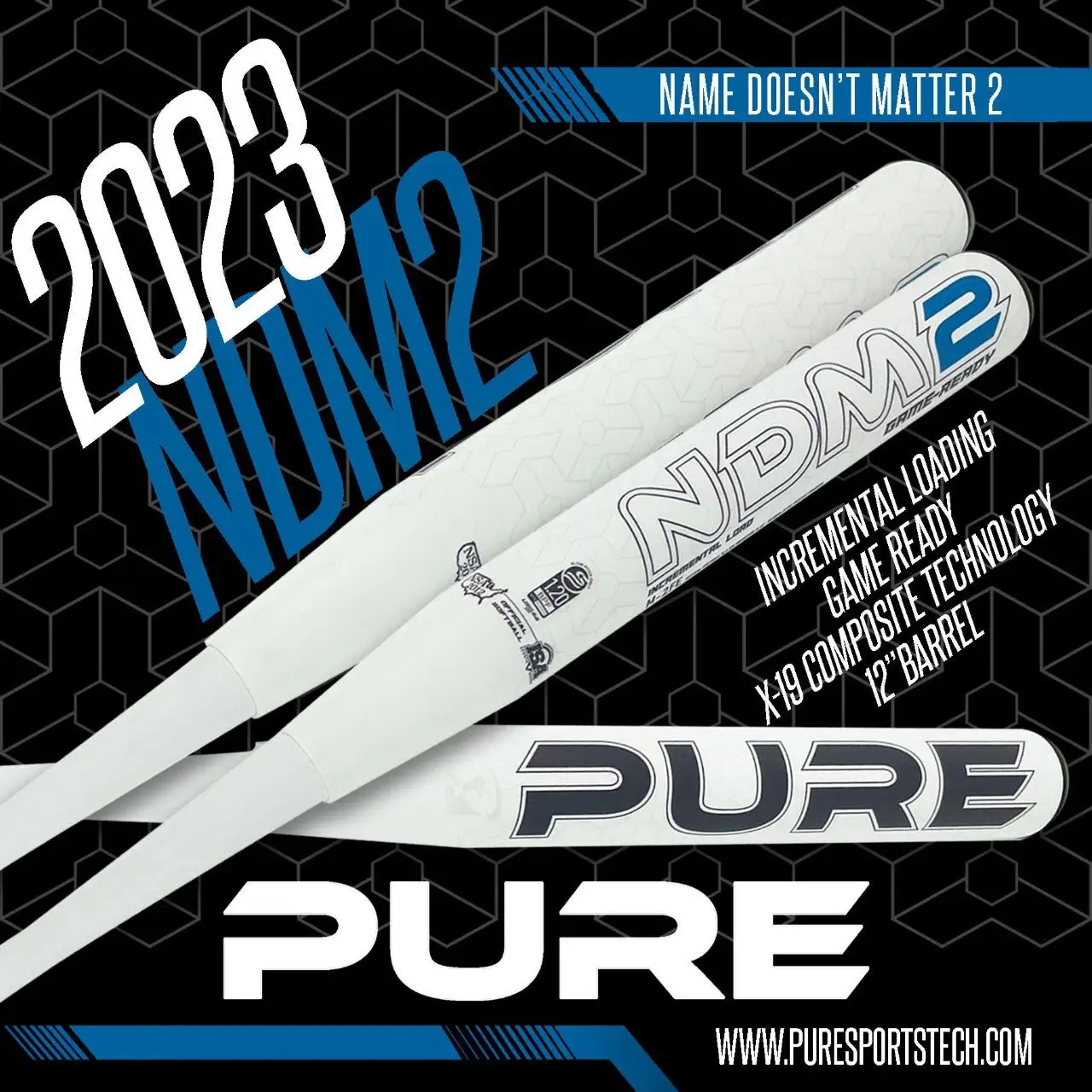 PURE SPORTS SP BAT PURE 2023 NDM2 12" 0.5Oz EL BS23 6 PURE SPORTS SP BAT PURE 2023 NDM2 12" 0.5Oz EL BS23 - Image 4