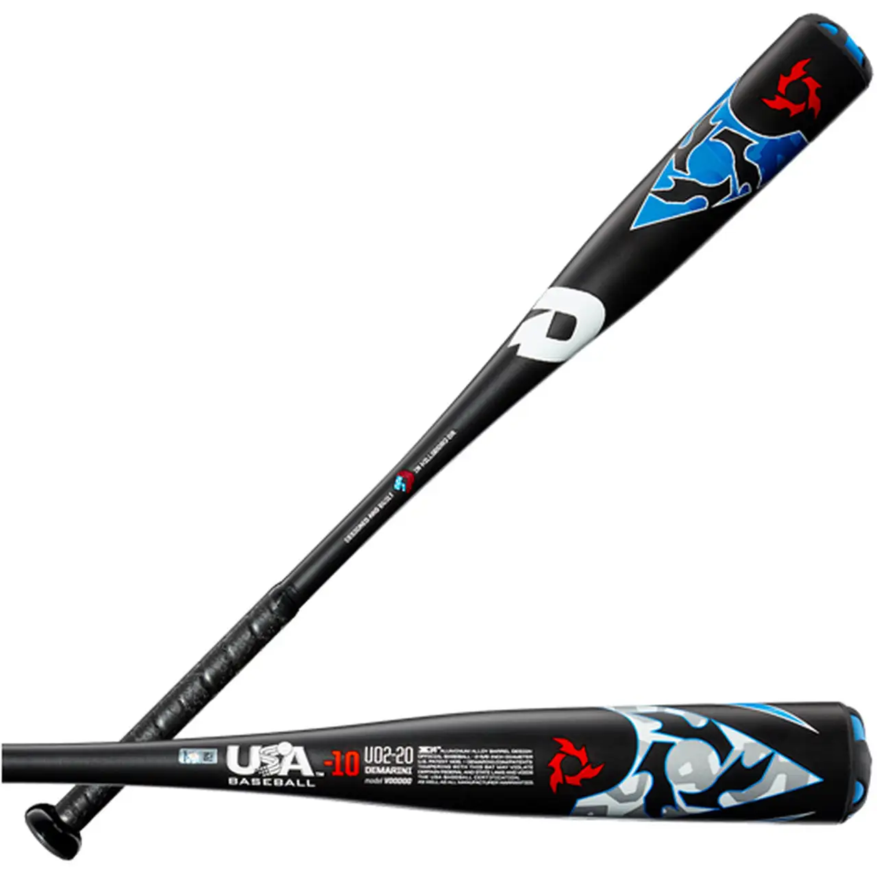 DeMarini Voodoo One USA Baseball Bat Drop 10 DXUO2-20 3 DeMarini Voodoo One USA Baseball Bat Drop 10 DXUO2-20