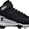 Under Armour Harper 7 Mid RM Cleat - Black And Gold 1 Under Armour Harper 7 Mid RM Cleat - Black And Gold -Baseball sale shop 22UARMHRPR7MDRMWHCLT Black White