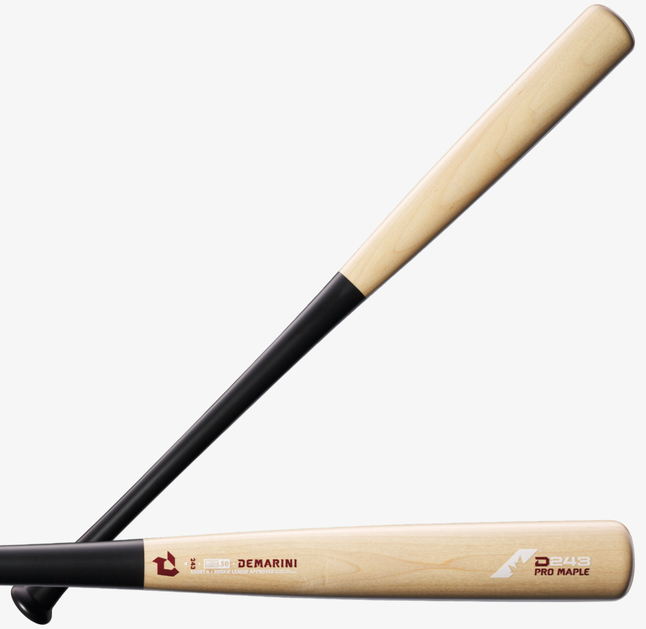 BB BAT DEMARINI DX243 WOOD/COMP BS23 3 BB BAT DEMARINI DX243 WOOD/COMP BS23