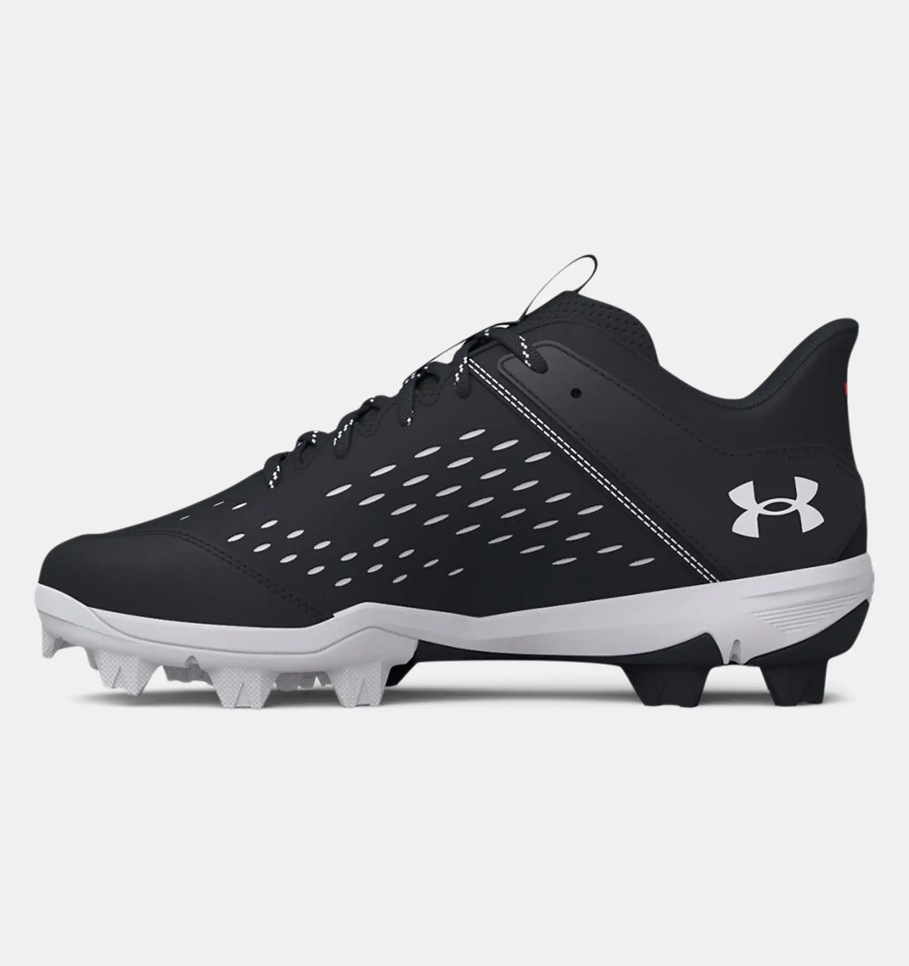 Under Armour Leadoff Low RM Youth Cleat - Black 4 Under Armour Leadoff Low RM Youth Cleat - Black - Image 2