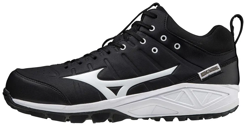 Mizuno Ambition 2 AS Mid - Black Turf Shoe 6 Mizuno Ambition 2 AS Mid - Black Turf Shoe - Image 4