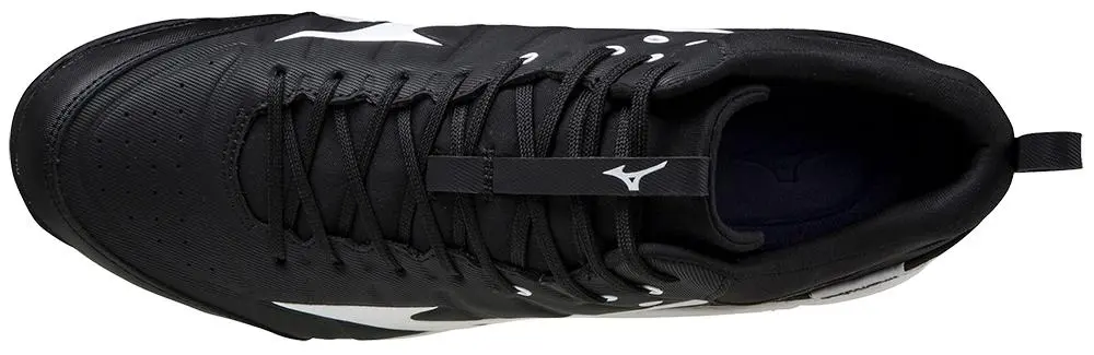 Mizuno Ambition 2 AS Mid - Black Turf Shoe 4 Mizuno Ambition 2 AS Mid - Black Turf Shoe - Image 2