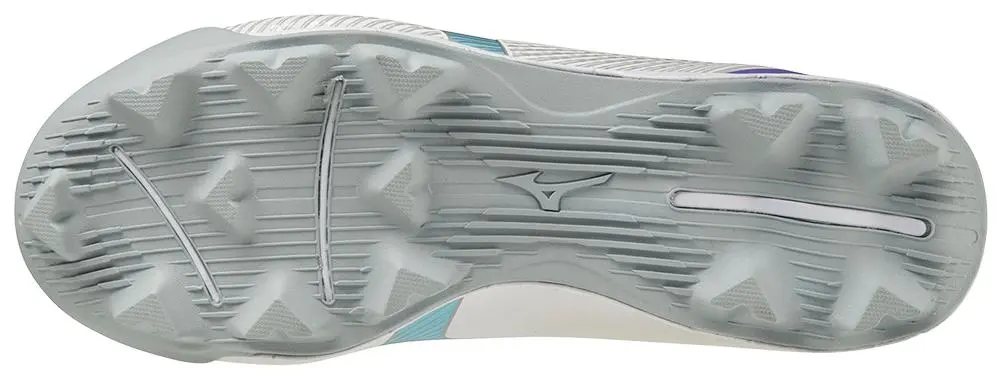 Mizuno Wave Finch Lightrevo Youth Cleat - White 5 Mizuno Wave Finch Lightrevo Youth Cleat - White - Image 3