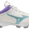 Mizuno Wave Finch Lightrevo Youth Cleat - White -Baseball sale shop 320666 0050 03