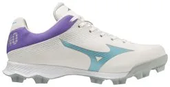Mizuno Wave Finch Lightrevo Youth Cleat - White