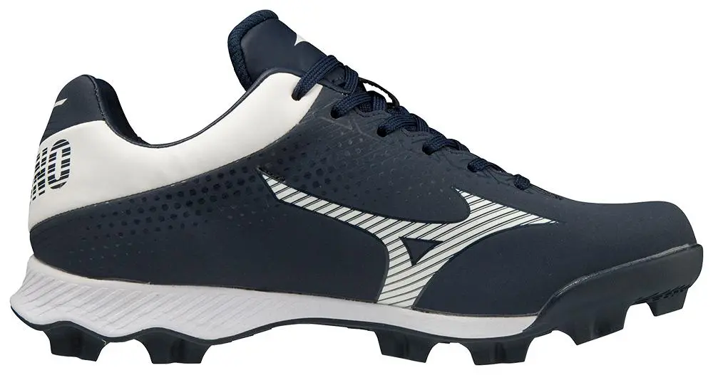 Mizuno Wave Lightrevo Youth Cleat - Navy 3 Mizuno Wave Lightrevo Youth Cleat - Navy