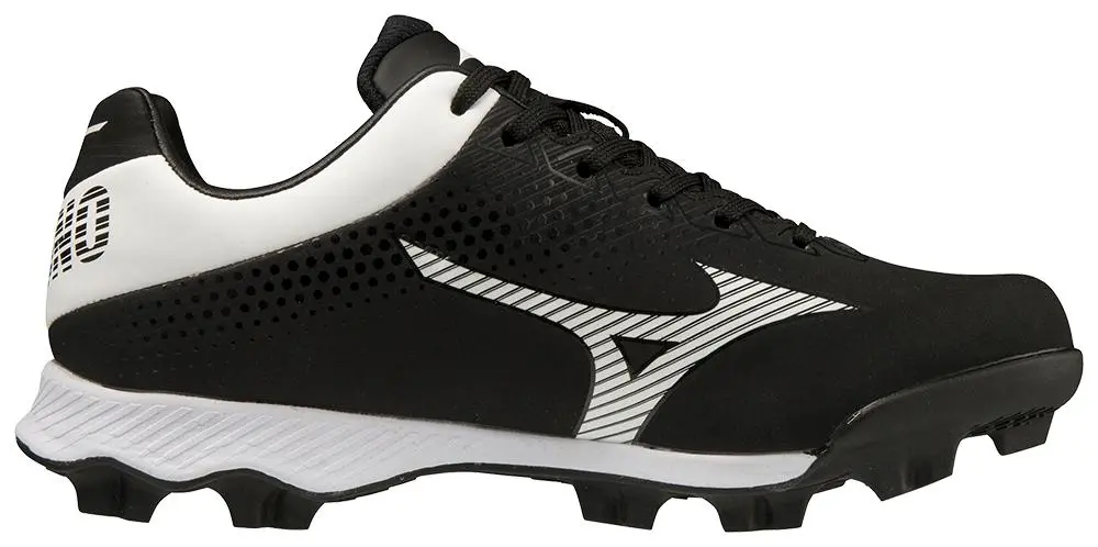 Mizuno Wave Lightrevo Youth Cleat - Black 3 Mizuno Wave Lightrevo Youth Cleat - Black