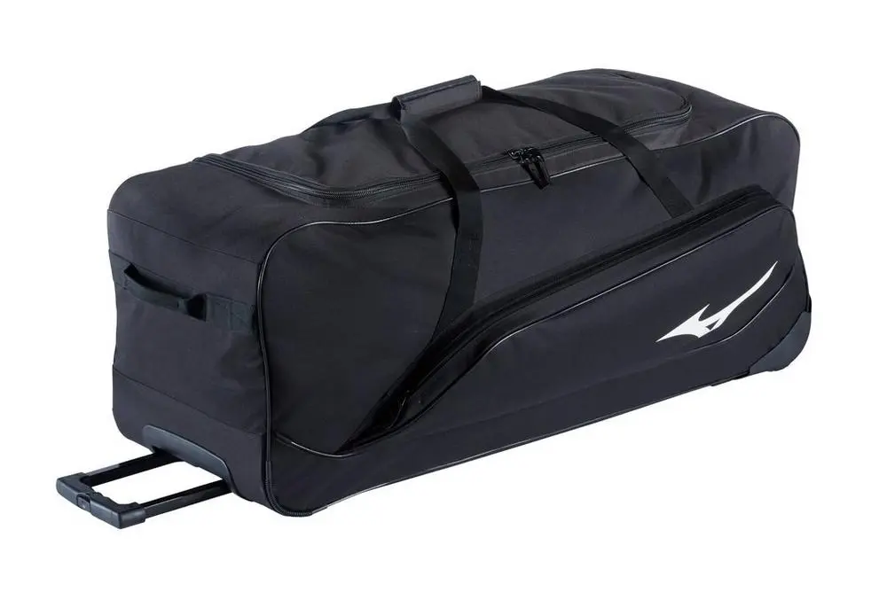 Mizuno MX Equipment Wheel Bag G2 - Black 4 Mizuno MX Equipment Wheel Bag G2 - Black - Image 2