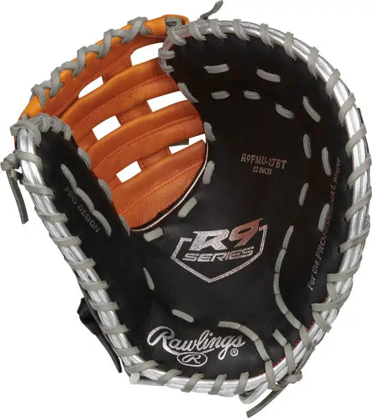 Rawlings BB GLOVE R9 PRO TAPER R9FMU-17BT (LHT) 12 BS23 3 Rawlings BB GLOVE R9 PRO TAPER R9FMU-17BT (LHT) 12 BS23