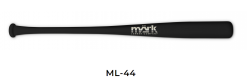 Evolution Sports Excellence BB BAT MARK LUMBER ML-44 Matte BLK/BLK BS22