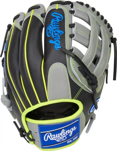 Rawlings BB GLOVE HOH PRO205-6GRSS 11.75'' BS23 3 Rawlings BB GLOVE HOH PRO205-6GRSS 11.75'' BS23