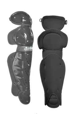 All-Star ALL STAR Youth Catcher Leg Guards- PLAYERS SERIES BS22