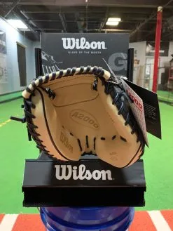 BB GLOVE WILSON GOTM Oct. A2000 DPCM 33" BS22 [Catchers Glove] Black Camo-Blonde -Baseball sale shop 80ecf80c41fbdaf2282559b8779a07ed