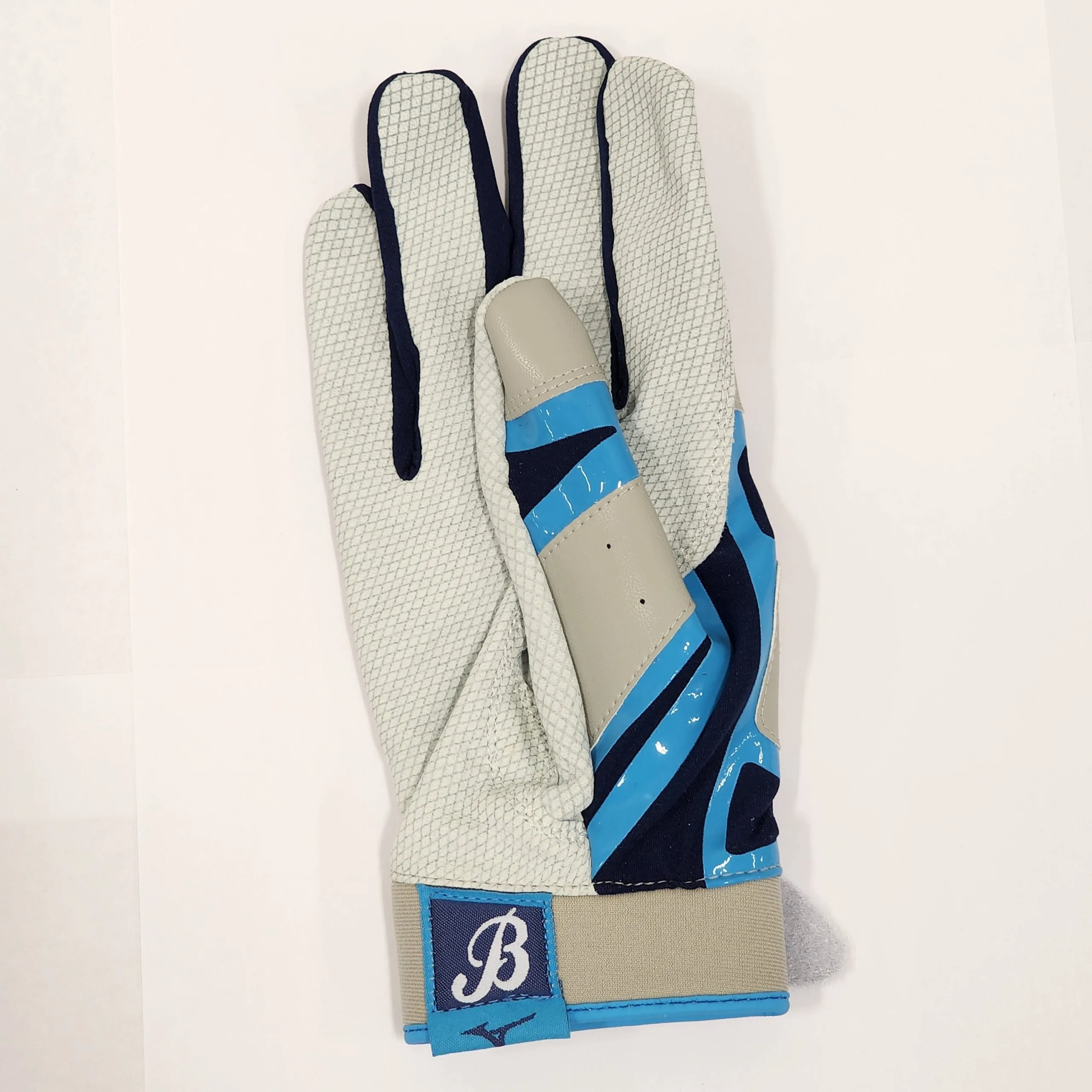 Centretown Sports Mizuno B-303 Batting Gloves - 'Logo' Barrie Baycats 4 Centretown Sports Mizuno B-303 Batting Gloves - 'Logo' Barrie Baycats - Image 2
