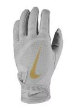 Nike Alpha Huarache Edge Batting Gloves - Adult -Baseball sale shop Grey