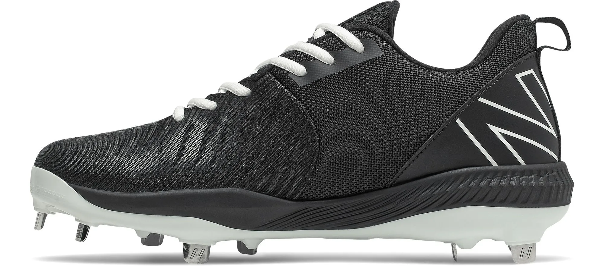 New Balance FuelCell L4040V6 Metal Low Cleats - Black 4 New Balance FuelCell L4040V6 Metal Low Cleats - Black - Image 2