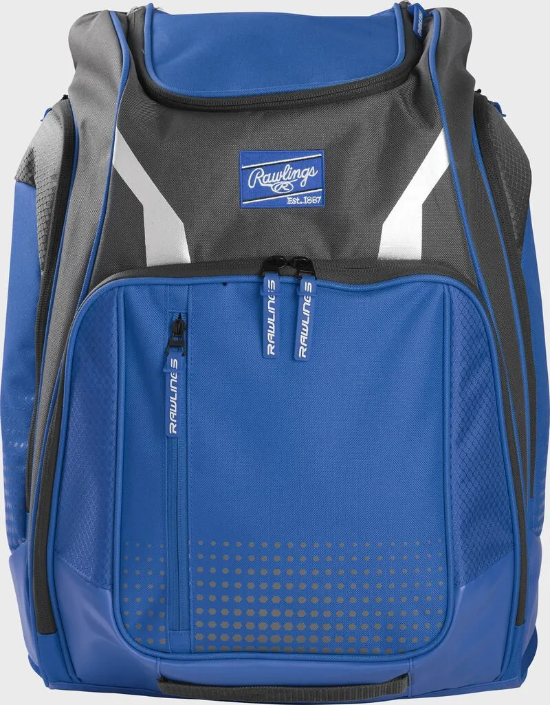 Rawlings Legion Backpack - Royal 3 Rawlings Legion Backpack - Royal