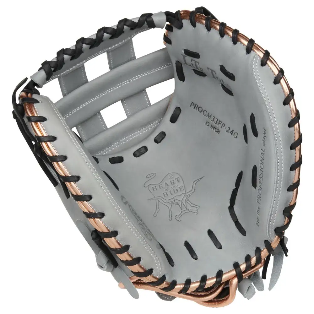 Rawlings Heart Of The Hide PROCM33FP-24G 33 Inch Softball Catchers Mitt 3 Rawlings Heart Of The Hide PROCM33FP-24G 33 Inch Softball Catchers Mitt