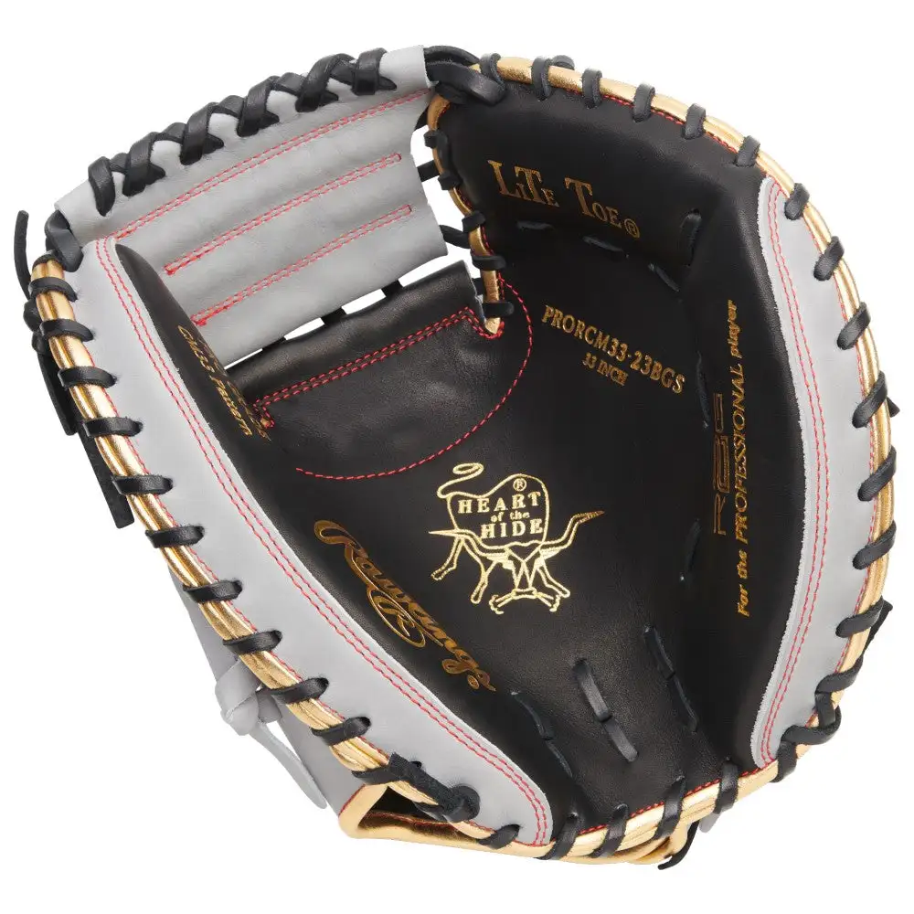 Rawlings Heart Of The Hide R2G 33 Inch Catchers Mitt PRORCM33-23BGS 3 Rawlings Heart Of The Hide R2G 33 Inch Catchers Mitt PRORCM33-23BGS