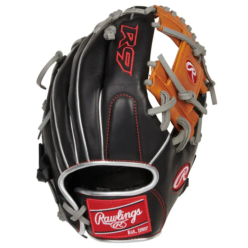 Rawlings R9 R9110U-19BT 11 Inch Youth Infield Glove 4 Rawlings R9 R9110U-19BT 11 Inch Youth Infield Glove - Image 2