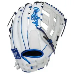 Rawlings Liberty Advanced 13 Inch White Fastpitch Softball Glove RLA130-6WSS -Baseball sale shop RLA130 6WSS back