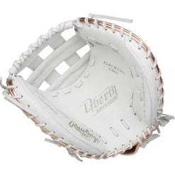 Rawlings Liberty Advanced 33 Inch White Fastpitch Catchers Mitt RLACM33RG