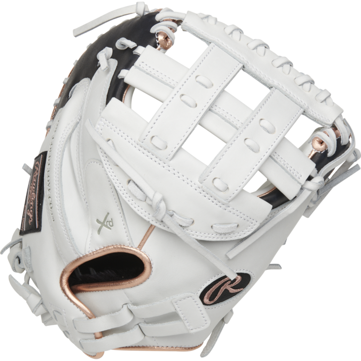 Rawlings Liberty Advanced 33 Inch White Fastpitch Catchers Mitt RLACM33RG 4 Rawlings Liberty Advanced 33 Inch White Fastpitch Catchers Mitt RLACM33RG - Image 2