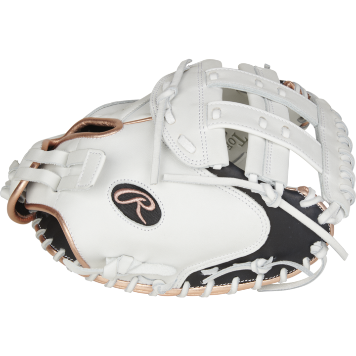 Rawlings Liberty Advanced 33 Inch White Fastpitch Catchers Mitt RLACM33RG 5 Rawlings Liberty Advanced 33 Inch White Fastpitch Catchers Mitt RLACM33RG - Image 3