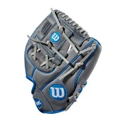 Wilson A450 10.75 Inch Youth Baseball Glove 7 Wilson A450 10.75 Inch Youth Baseball Glove -Baseball sale shop WBW100171 2 A450 QF IF 1075 Grey Royal.png.cq5dam.web .1200.1200
