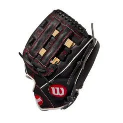 Wilson A450 11 Inch Youth Baseball Glove 7 Wilson A450 11 Inch Youth Baseball Glove -Baseball sale shop WBW100172 2 A450 QF IF 11 Blonde Black.png.cq5dam.web .1200.1200