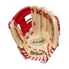 Wilson A500 11 Inch Youth Baseball Glove 1 Wilson A500 11 Inch Youth Baseball Glove -Baseball sale shop WBW100899 1 A500 BB 11 Boys Blonde Red White.png.cq5dam.web .1200.1200