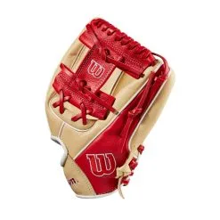 Wilson A500 11 Inch Youth Baseball Glove 8 Wilson A500 11 Inch Youth Baseball Glove -Baseball sale shop WBW100899 2 A500 BB 11 Boys Blonde Red White.png.cq5dam.web .1200.1200