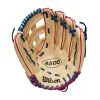 Wilson A500 12 Inch Youth Baseball Glove -Baseball sale shop WBW100903 1 A500 BB 12 Boys Blonde Red Royal.png.cq5dam.web .1200.1200