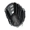 Wilson A500 12.5 Inch Youth Baseball Glove 2 Wilson A500 12.5 Inch Youth Baseball Glove -Baseball sale shop WBW100905 1 A500 BB 125 Boys Black Grey TropicalBlue.png.cq5dam.web .1200.1200