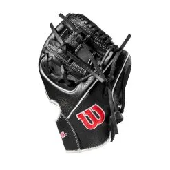 Wilson 10 Inch Infield Training Glove -Baseball sale shop WBW100909 2 WILSON A1 IF TRAINER 10 Boys Black White Red.png.cq5dam.web .1200.1200