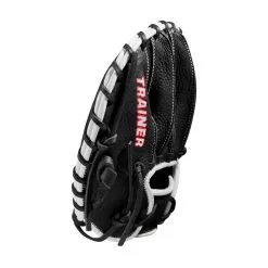 Wilson 27.5 Inch Pancake Training Glove -Baseball sale shop WBW100997 3 WILSON A1 IF PANCAKE TRAINER 275 Boys Black White Red.png.cq5dam.web .1200.1200