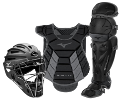 Mizuno FP SAMURAI CATCHERS SET(14-15) W'S BLK/GRAY BS22