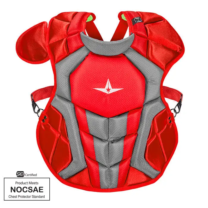 Allstar S7 AXIS™ ADULT, 16.5" // MEETS NOCSAE - Catchers Chest Protector 6 Allstar S7 AXIS™ ADULT, 16.5" // MEETS NOCSAE - Catchers Chest Protector - Image 4