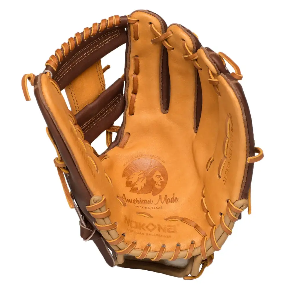 Nokona Alpha S-200I 11.25 Inch Baseball Infield Glove 3 Nokona Alpha S-200I 11.25 Inch Baseball Infield Glove