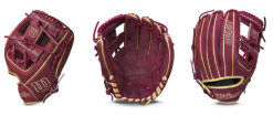 BB GLOVE WILSON GOTM Nov. A2000 1975 11.75" BS22 Brick Red