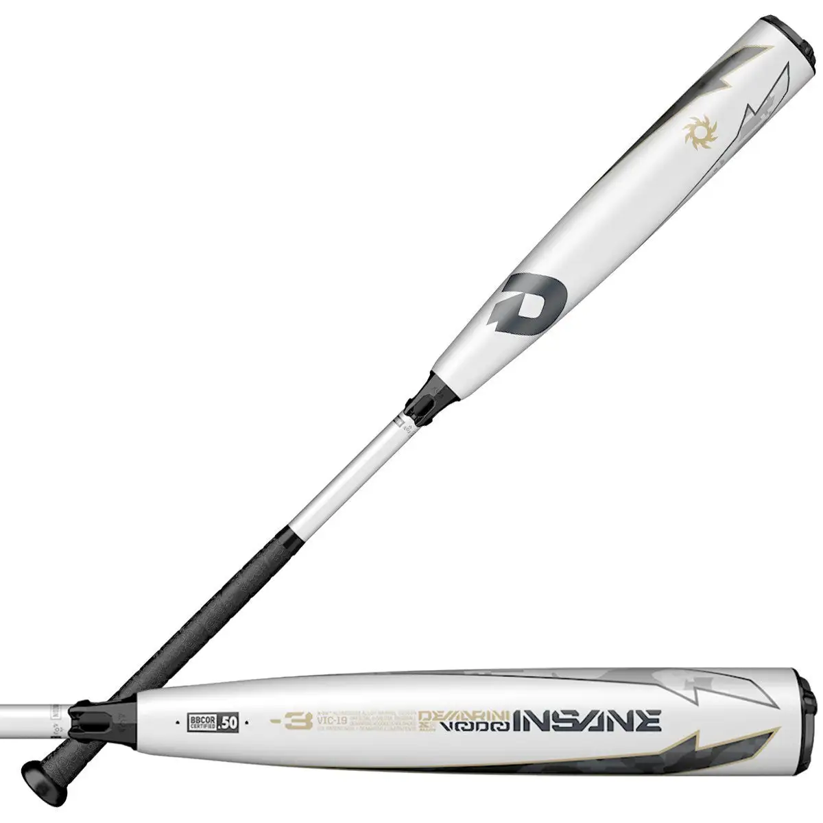 DeMarini Voodoo Insane WTDXVIC-19 BBCOR Baseball Bat Drop 3 3 DeMarini Voodoo Insane WTDXVIC-19 BBCOR Baseball Bat Drop 3
