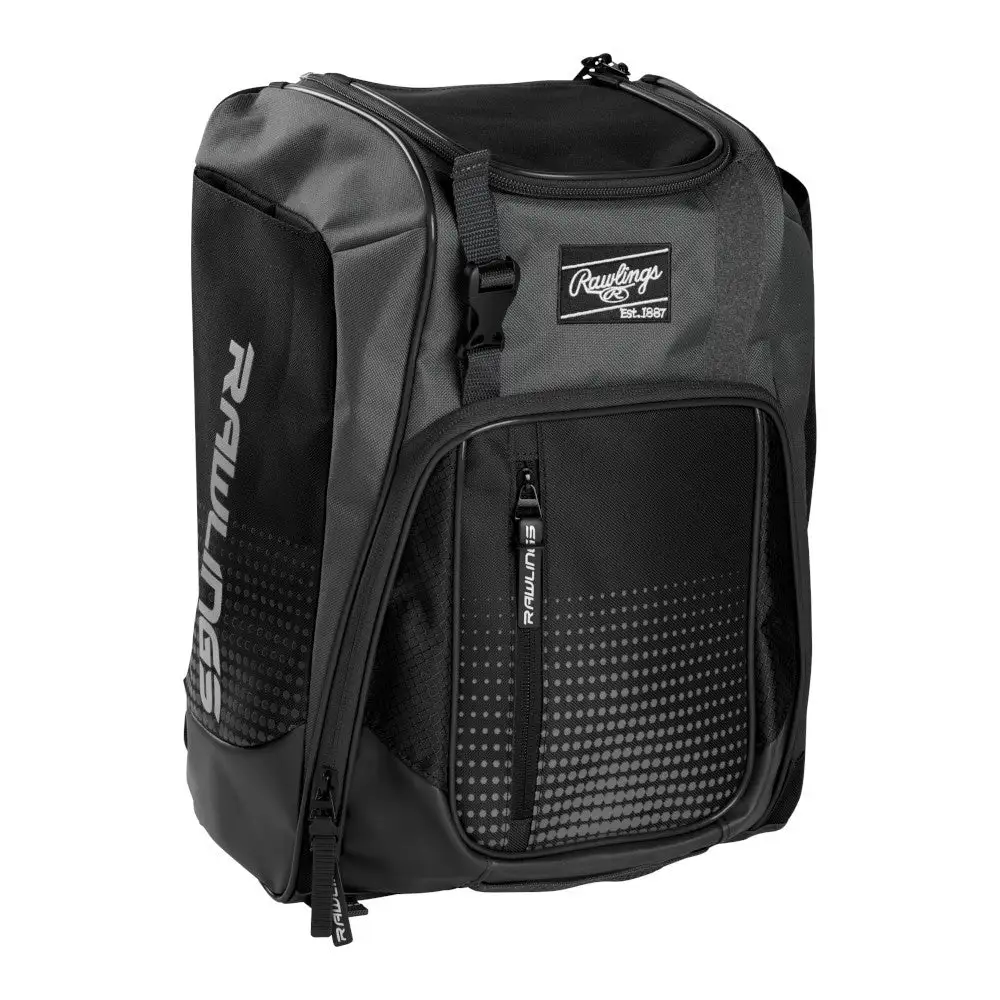 Rawlings Franchise Backpack - Black 3 Rawlings Franchise Backpack - Black