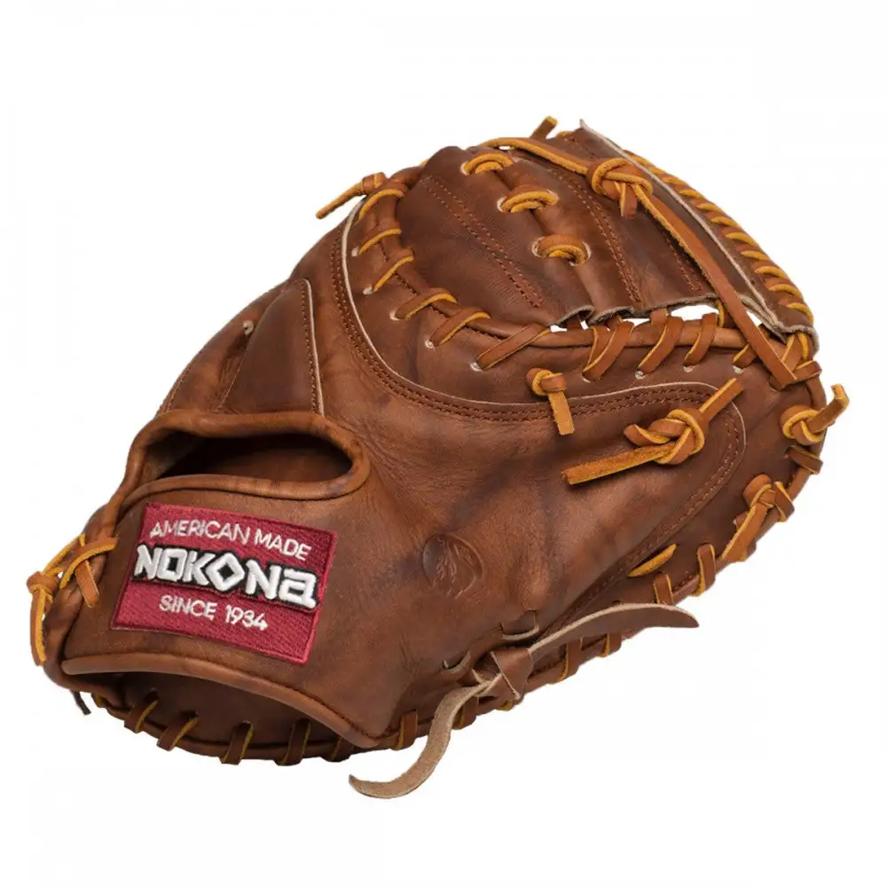 Nokona Walnut W-3350 33.5 Inch Catchers Mitt 4 Nokona Walnut W-3350 33.5 Inch Catchers Mitt - Image 2