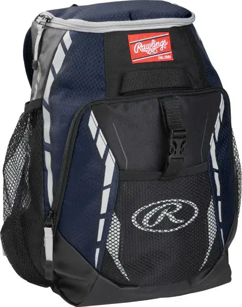 Rawlings R400 Backpack - Navy 3 Rawlings R400 Backpack - Navy