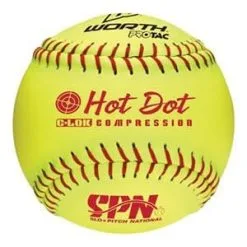 Rawlings SPN Hot Dot 12" - .52 COR / 275 Lbs Dozen 5 Rawlings SPN Hot Dot 12" - .52 COR / 275 Lbs Dozen -Baseball sale shop spn12hdsy