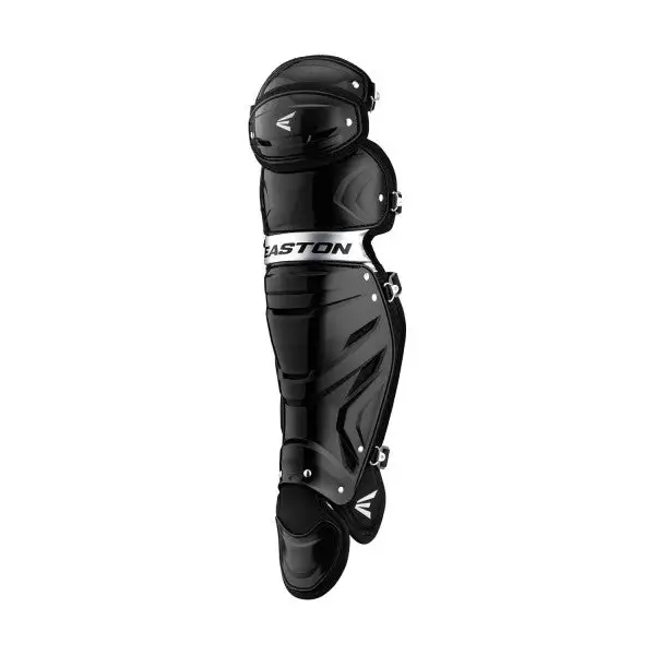 Easton Gametime Adult Catchers Leg Guard - 17.5" - Black 3 Easton Gametime Adult Catchers Leg Guard - 17.5" - Black